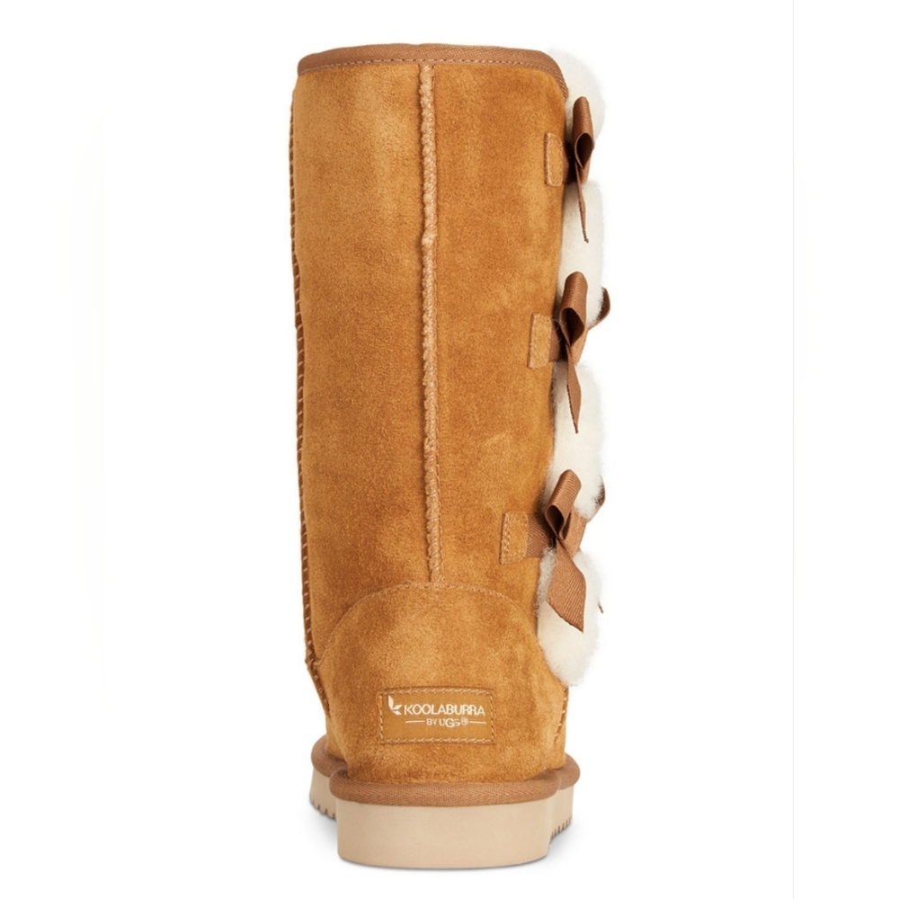 Koolaburra by UGG Victoria Women's Winter Boots Color chesnut size 9 - Picture 3 of 11